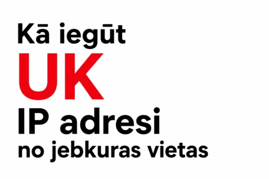 Kā iegūt UK IP adresi no jebkuras vietas