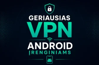 Geriausias VPN Android įrenginiams
